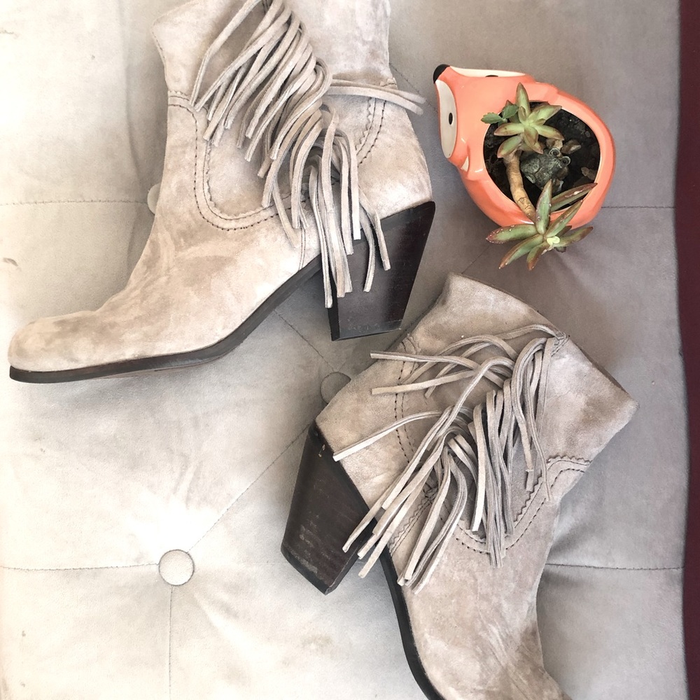 Sam Edelman Fringe booties